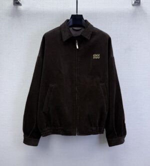 미우미우 코듀로이 블루종 자켓 ML843