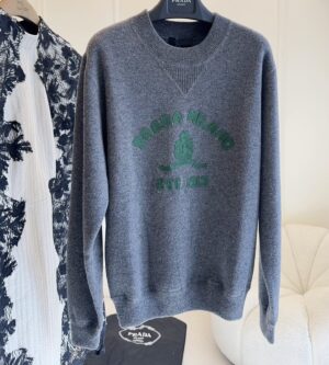 프라다 캐시미어 크루넥 니트 UMF139