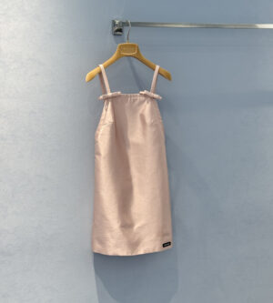 미우미우 실크 울 미니 원피스 MF6162