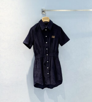 미우미우 코듀로이 원피스 MF6133