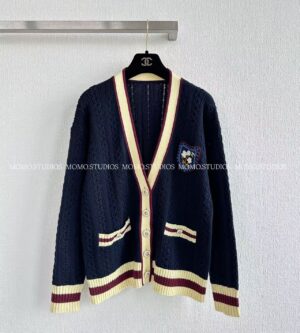 샤넬 캐시미어 코튼 가디건 P81052