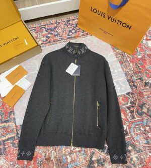 루이비통 더블 페이스 니트 울 트래블 블루종 자켓 1AGJWH