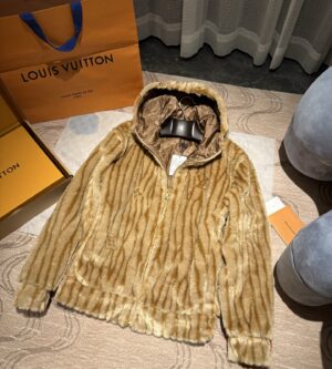 루이비통 에피 플리스 후디드 블루종 자켓 1AJCDX