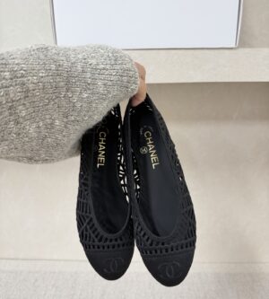 샤넬 25FW 발레리나 자수 플랫 슈즈 G46984