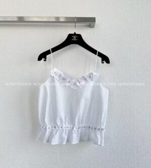 샤넬 자수 장식 나시 탑 P80939