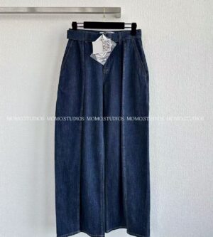 로에베 벨트 데님 진 청바지 S359Y11XEE