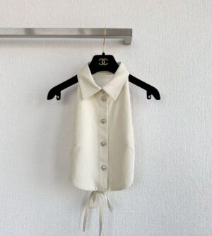 샤넬 백리스 크롭 탑 P80946