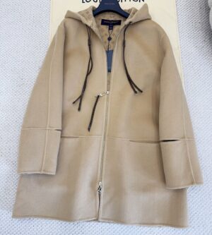 루이비통 후디드 더블 페이스 집업 코트 1AHYG4