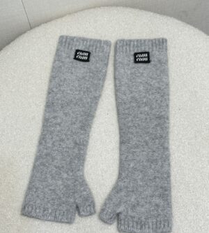 미우미우 울 핑거리스 글러브 반장갑 5GG249