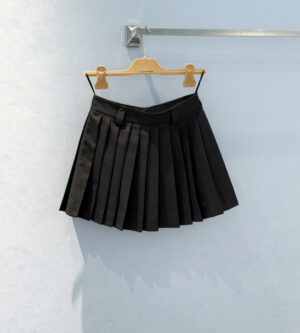 미우미우 플리츠 키드 모헤어 미니스커트 MG2040