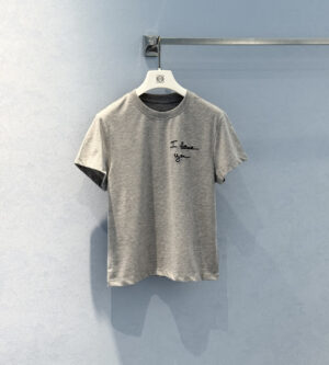 로에베 26SS 자수 반팔 티셔츠 S359Y22XAA