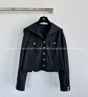 샤넬  카라넥 태피터 26C 크루즈 실크 자켓 P80862