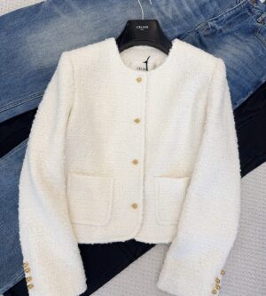 셀린느 캐시미어 울 나트 첼시 자켓 2V18V1086