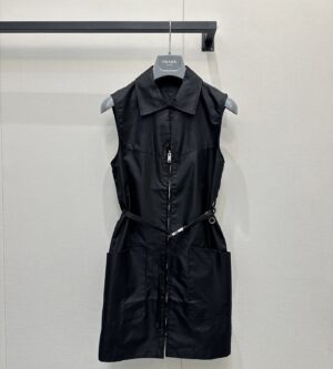 프라다 리나일론 미니 원피스 230745