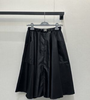 프라다 리나일론 서클 스커트 21Y023