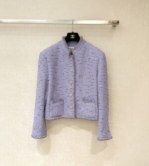 샤넬 26P 시퀸 코튼 트위드 자켓 P80844