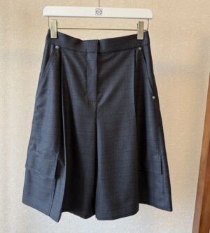 로에베 울 카고 반바지 S359Y1AX31