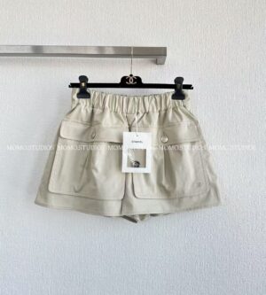 샤넬 26SS 개버딘 반바지 P81225