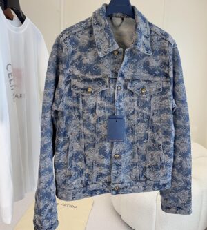 루이비통 모노그램 데님 트러커 청자켓 1AJBA4