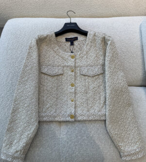 루이비통 3D 모노그램 데님 자켓