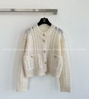 샤넬 26C 실크 가디건 P80990