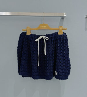 미우미우 코튼 니트 미니스커트 MMG588