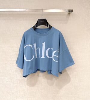 끌로에 크롭 박시 티셔츠 CH25AJH09183