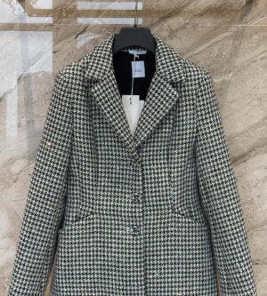 디올 하운즈투스 버진 울 시퀸 자켓 621V09A1855