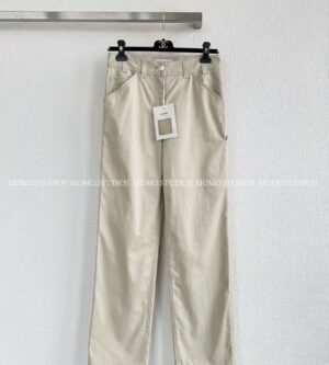 샤넬 26SS 개버딘 카고 팬츠 P81274