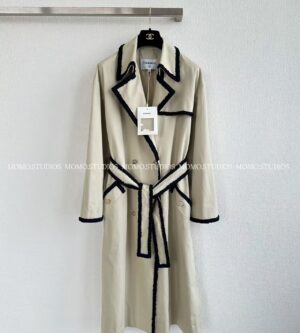 샤넬 26SS 트렌치 코트 개버딘 P81211