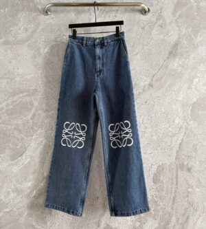 로에베 애너그램 배기 진 청바지 S359Y11X43