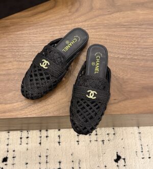 샤넬 26SS CC로고 브레이드 뮬 샌들 G47122