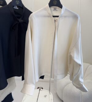 에르메스 타이 실크 셔츠  H6E0629