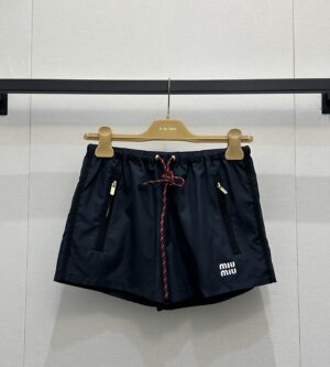 미우미우 테크니컬 패브릭 반바지 MP1809