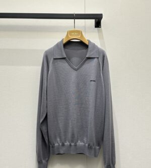 미우미우 울 폴로 니트