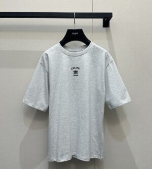 셀린느 코튼 저지 루즈 티셔츠 RX0LJ1242