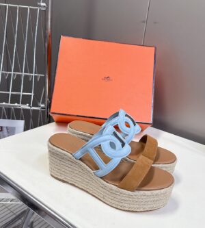 에르메스 이데아 30 에스파듀 웨지힐 플랫폼 샌들 H241230Z