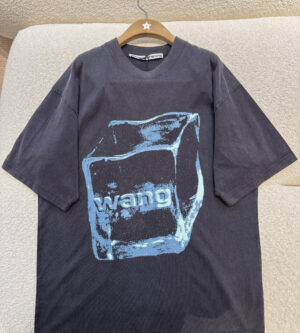 알렉산더왕 26SS Slate 코튼 오버사이즈 티셔츠 UCC2261990011