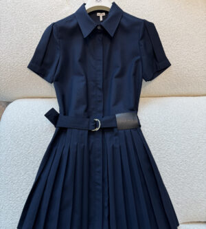 로에베 코튼 혼방 플리츠 원피스 S359Y09XKP