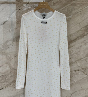 미우미우 립 조직 저지 원피스 MJA914