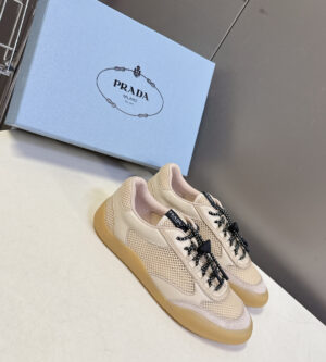프라다 스피드록 메쉬 스니커즈 남녀공용 1E490O