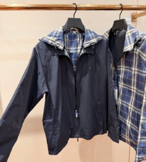 버버리 양면 체크 코튼 자켓 (후드탈부착) 81180121