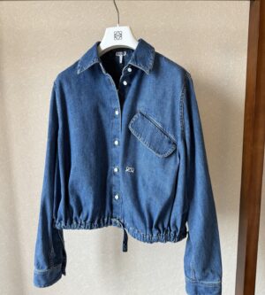 로에베 벨트 데님 셔츠 S540Y1DX14