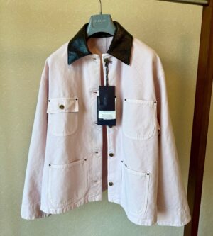 프라다 26SS 캔버스 자켓 핑크 29X181