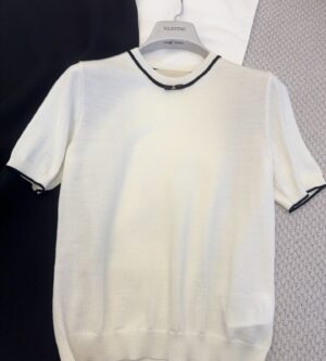 발렌티노 울 반팔 니트 BKC74YAC1